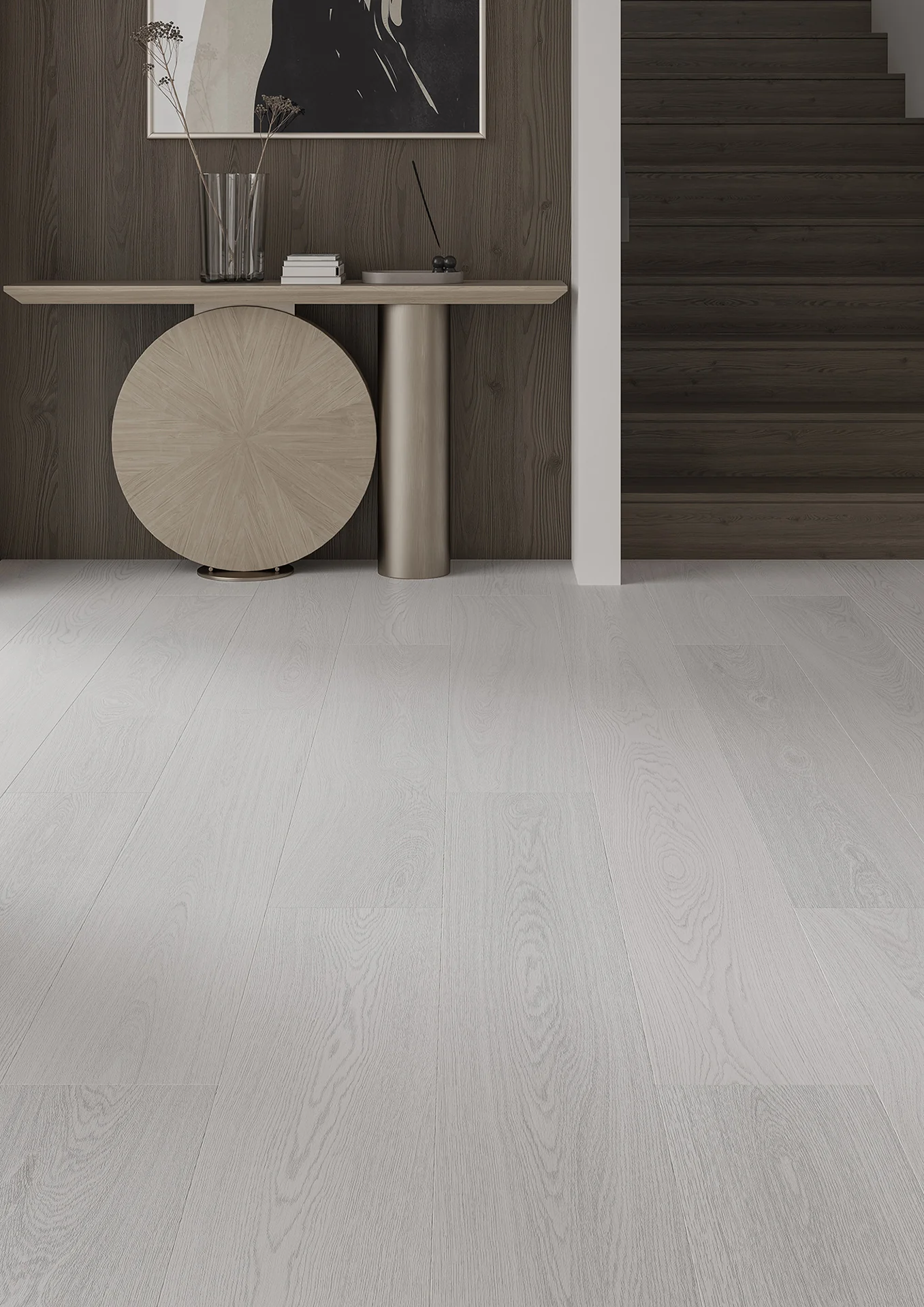 Pardoseala SPC - PARCHET SPC LARGE LINE DIAMOND OAK 5+1MM