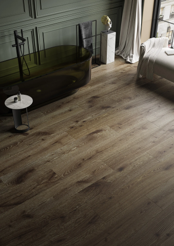 Pardoseala SPC - PARCHET SPC LARGE LINE STEJAR COFFEE OAK 5+1MM