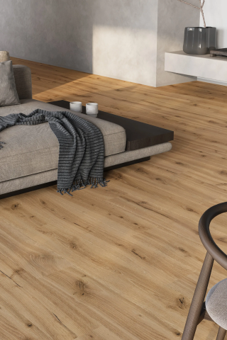 Pardoseala SPC - PARCHET SPC STANDARD LINE STEJAR ALMOND OAK 4.5+1 MM