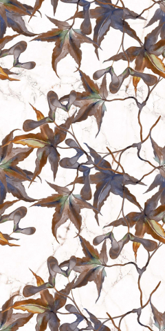 Piese decorative - Piesa decorativa rectificata, Marquina Vine White 4885, 30X60cm, alb