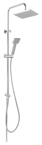 Sisteme de dus - Set de dus dual Wizzard Square, crom NP46