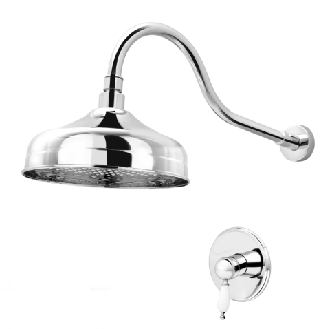 Sisteme de dus - Sistem dus 3 in 1 LACRIMA, FD1-LRA-7PASET2-11, crom