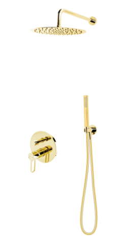 Sanitare - Sistem dus 6 in 1, ZAFFIRO, FD1-ZFR-7PSET1-55, auriu