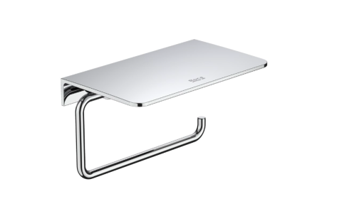 Accesorii - Suport hartie igienica Hotels cu polita crom, A817581C00