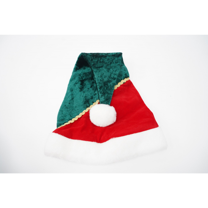 Costum Craciun, Fete, Spiridus, rosu, 10 - 13 ani, catifea [6]