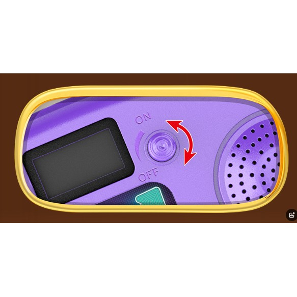 Jucarie Interactiva, Covor Muzical de Dans, 4-6 Ani, Bluetooth, 4 Moduri, 90 x 90 cm, Mov [5]
