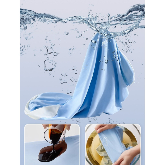 Perna Ergonomica, pentru Copii 2-5 Ani, Antibacteriana, 5D, Revenire Lenta, 38 x 67 x 4/6 cm, Albastru [4]