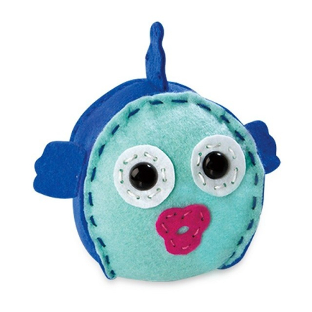 Jucării - Set Creatie Perna pentru Copii Model Peste, Dream Kids