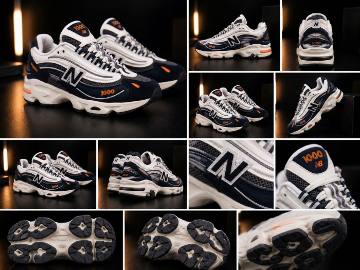 sneakers dama alb albastru premium pantofi sport dama moderni adidasi casual dama alb albastru sneakers dama talpa groasa pantofi dama streetwear premium [4]