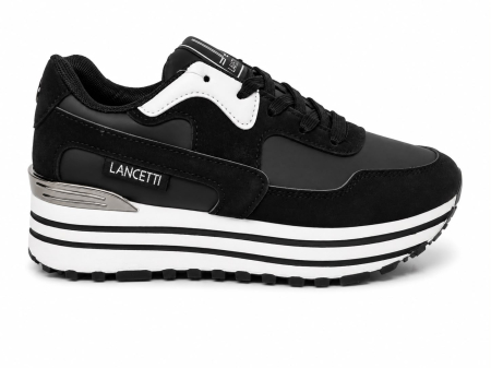 Noutati - Lancetti Original Snlancetti-original-sneakers-dama-negri-platforma-1.jpg pantofi-lancetti-dama-negri-2.jpg sneakers-dama-lancetti-negru-alb-3.jpg incaltaminte-originala-lancetti-dama-4.jpg pantofi-casual-dama-platforma-neagra-5.jpg sneakers-fashion-lancetti-original-6.jpgeakers Damă Negri cu Platformă Înaltă 36-40