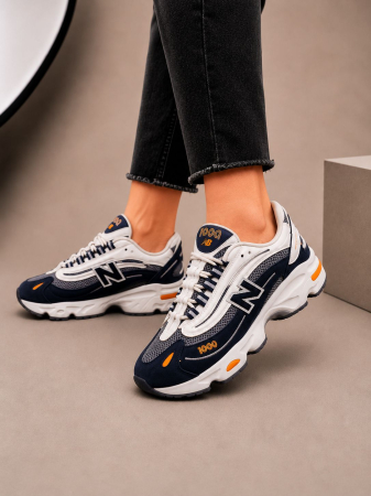 sneakers dama alb albastru premium pantofi sport dama moderni adidasi casual dama alb albastru sneakers dama talpa groasa pantofi dama streetwear premium [2]