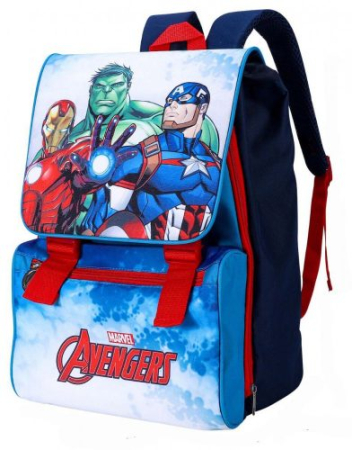 Lichidare stoc copii - Ghiozdan 16.5" inch Avengers pentru scoala