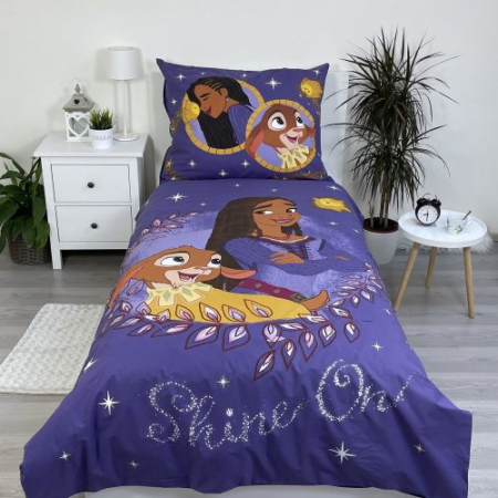 Lichidare stoc copii - Lenjerie de pat Wish- Asha 140 x 200, 100% bumbac