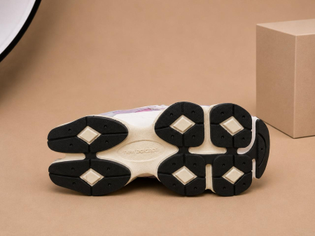 Pantofi sport damă mov lila din piele întoarsă și material textil, mărimi 36-40 [2]