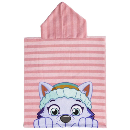 Prosop de plaja tip poncho Patrula Catelusilor, 50*115 cm [1]