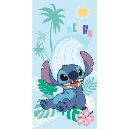 Lichidare stoc copii - Prosop plaja Lilo si Stitch 140 x 70 cm