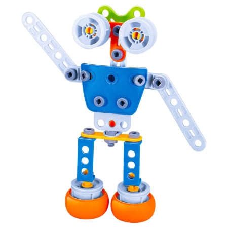 Lichidare stoc copii - Set de constructie Robotul, 59 piese
