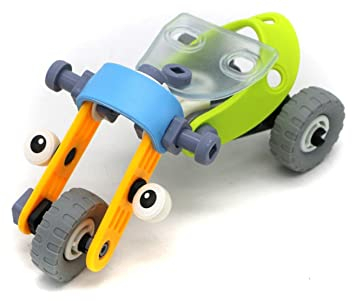 Set de constructie 2 in 1 Masina / tricicleta, 53 piese [2]