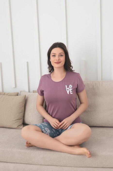 pijama-dama-baki-1008 pijama-dama-scurta-vara pijama-dama-florala pijama-dama-bumbac [2]