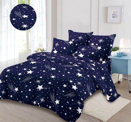 Lenjerii de pat - lenjerie-pucioasa-finet-albastru-stele-pat-2-persoane.jpg