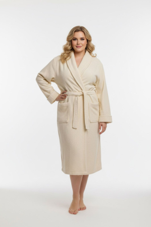 Halat de Baie bej– Față  Halat Unisex Bumbac Verde Mint – Detalii  Halat Premium Verde Mint – Material Pufos  Halat Verde Mint – Prezentare Baie [1]