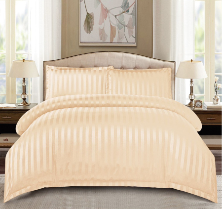 Lenjerii de pat - lenjerie-pat-damasc-at101 lenjerie-pat-crem-dungi lenjerie-pat-damasc-4-piese lenjerie-pat-eleganta-crem