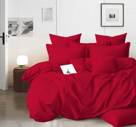 Lenjerii de pat - • lenjerie pat damasc rosu uni • lenjerie pat damasc alb premium • lenjerie pat damasc mov uni 4 piese • lenjerie damasc egyptian cu elastic • lenjerii pat uni hotel premium