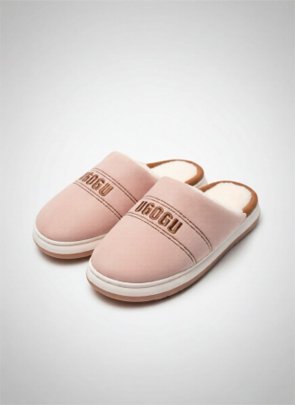 Papuci - Papuci damă roz – Soft Cozy Home – interior pufos, talpă antiderapantă