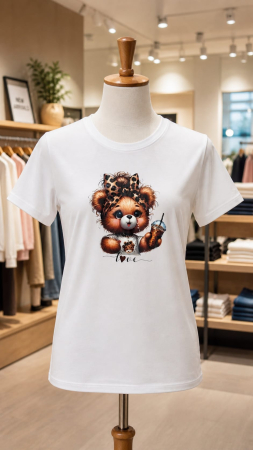 Produse - Tricou love cu ursuleț