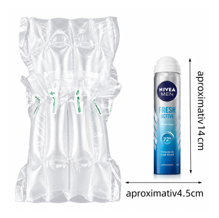 Ambalaje gonflabile - Ambalaje Gonflabile Tip Q Air Column pentru Sticle și Borcane | Protecție 360° Transport Curier
