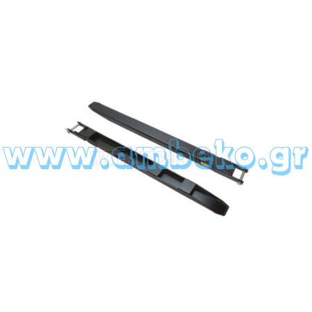 Πιρούνες περονοφόρου ανυψωτικού - Πιρούνια επέκτασης πιρουνιού - 100x45x2400mm / 625 kg - ανοιχτά -