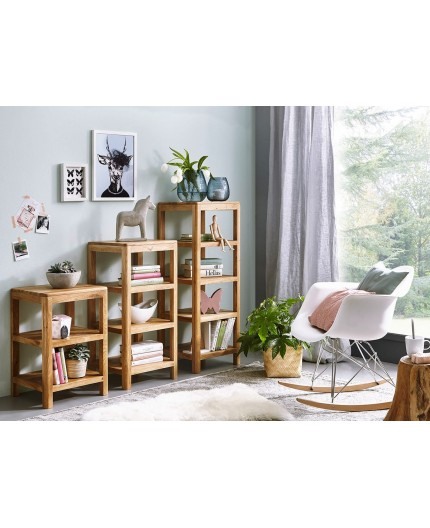 Bibliotecă din stejar pentru sufragerie [2]