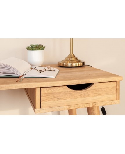 Birou de stejar in stil scandinav [4]