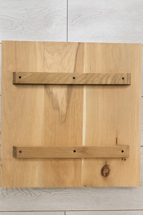 Blat din Lemn Stejar, cu 2 Laturi Lungi Naturale, culoare natur [2]