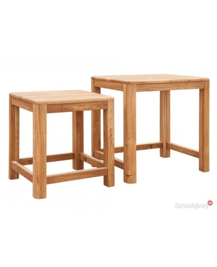 Masa din lemn de stejar set de 2 buc [2]