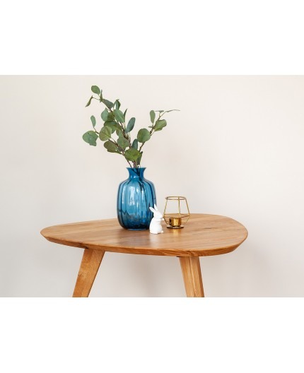 Masuta de cafea din stejar Orbetelo masa ovala 67x68 cm [3]