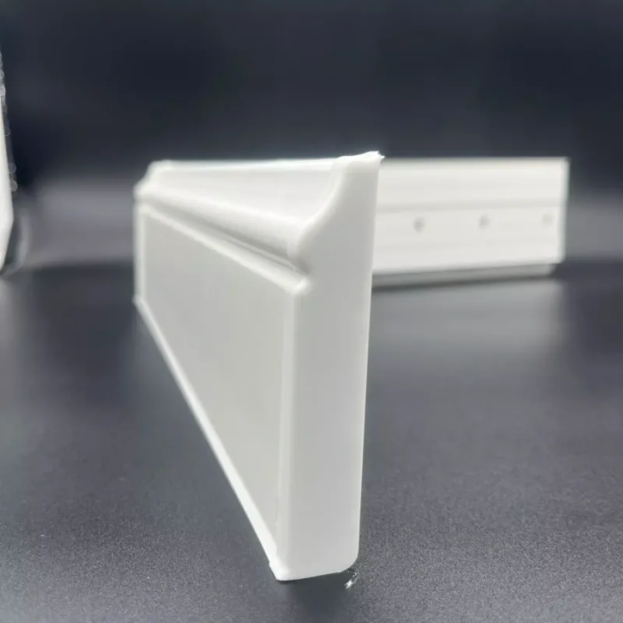 Plinta Parchet PVC Ideal Dyuna Alba 80x15x2200 mm [5]