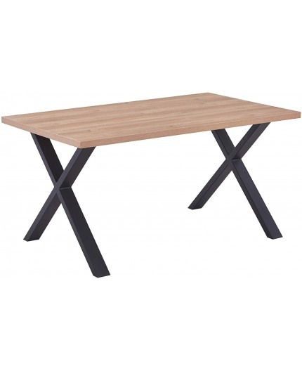 Set 2 picioare de masa metalice, model industrial, l 75 x H 73 cm [7]