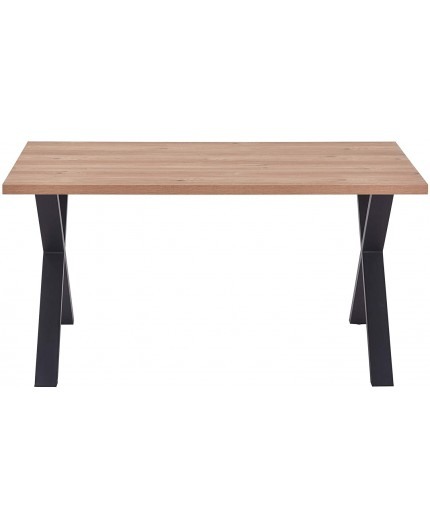 Set 2 picioare de masa metalice, model industrial, l 75 x H 73 cm [8]
