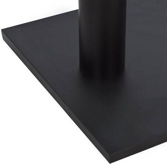 Stand de Masă din Metal Negru cu Reglaj pentru Nivel 70x40x72 cm [6]