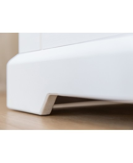 Vitrina alba din lemn Marone Elite 1.3 [5]