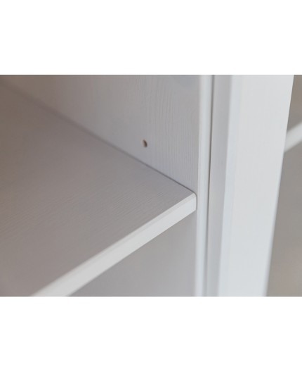 Vitrina din lemn alba Marone Elite 2D [7]