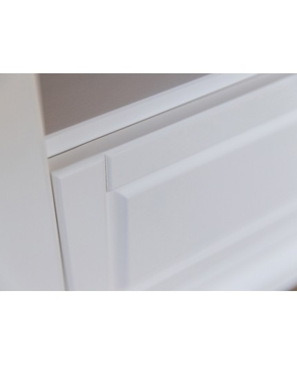 Vitrina din lemn alba Marone Elite 2D [5]