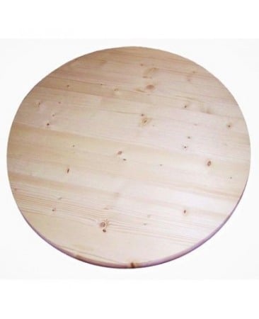 Acasa - Blat masa 20 mm grosime, 300 mm diametru DIN LEMN MASIV DE PIN