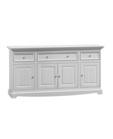 Comode - Comoda alba din lemn de pin 4.3 Belluno