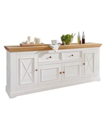 Marone - Comoda din lemn de pin Marone 2.4