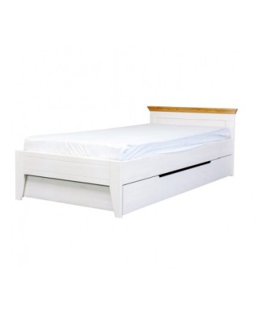 Mobilier copii - MARONE - Pat 90 cm din lemn de pin