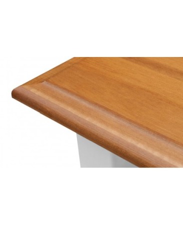 MASUTA DE CAFEA BELLUNO ALB/STEJAR DIN LEMN DE PIN [1]