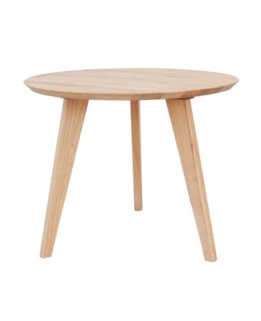 ORBETELO - Masuta de cafea din stejar Orbetelo diametru 70 cm