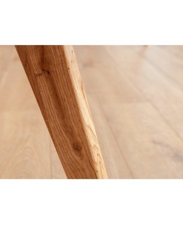 Masuta de cafea din stejar Orbetelo masa rotunda 90 cm [2]